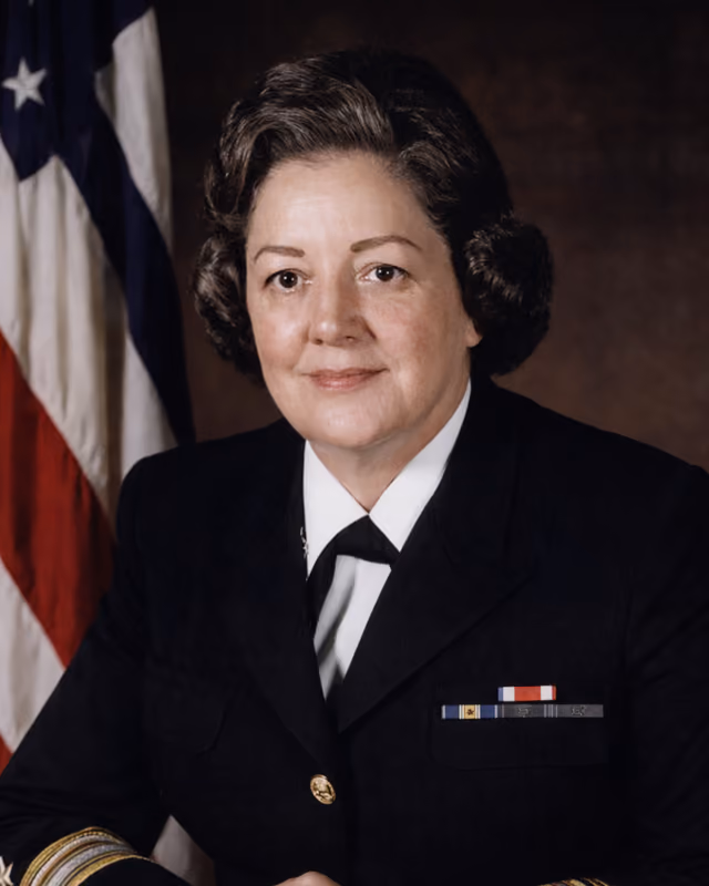 Portrait of Rear Admiral Mary Frances McKee