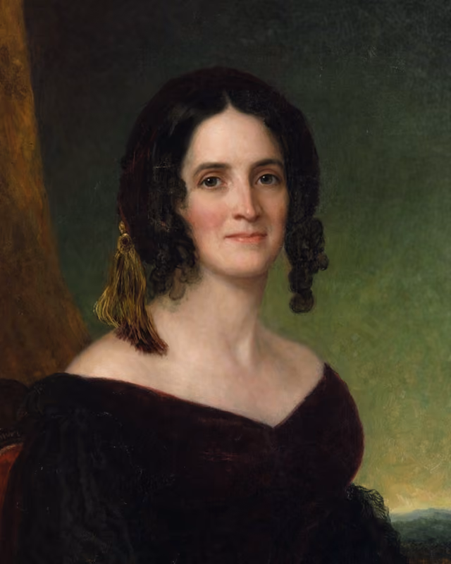 Portrait of Sarah Childress Polk